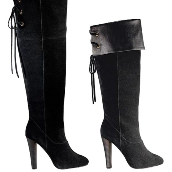 Avon Shoes - GENUINE SUEDE OVER N OVER, OVER-THE-KNEE BOOTS